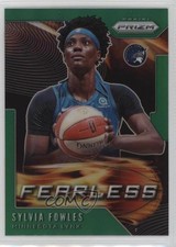 2020 Panini Prizm WNBA Fearless Green Prizm Sylvia Fowles #17 9hx