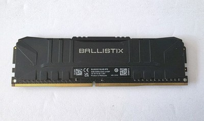 Ballistix 8GB DDR4 3200MHz Desktop RAM Memory BL8G32C16U4B.8FE Tested Working