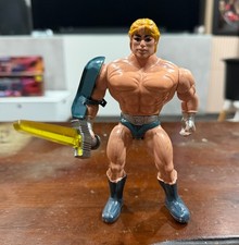 vintage masters of the universe laser power he-man motu