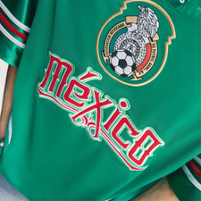 Adidas THROWBACK MEXICO 4 World Cup Oversized Green JERSEY