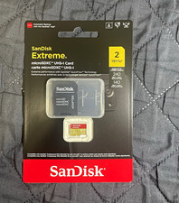 SanDisk Extreme 2TB microSDXC UHS-I High Speed Memory Card 240/140 With Adapter