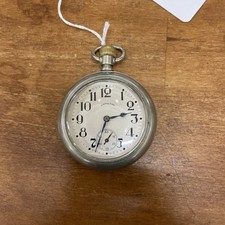 1925 Hamilton 974 Pocket Watch Electric Interurban Special 10k Gold Filled 16s