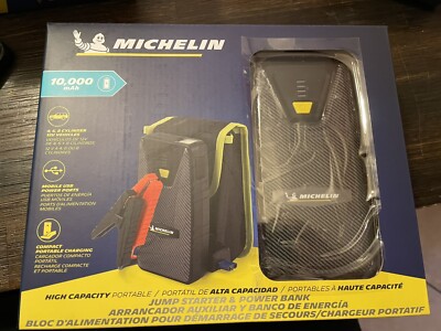 NEW Michelin High-Capacity Portable Jump Starter and Power Bank !!