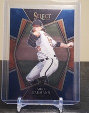 2022 Select - MIKE BAUMANN - Premier Level - Retail Blue - Orioles RC #120