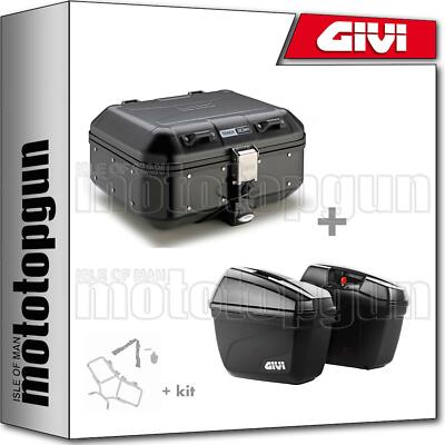 GIVI CASE DOLOMITI DLM30B + SIDE-CASES E22N TRIUMPH BONNEVILLE T100 2019 19