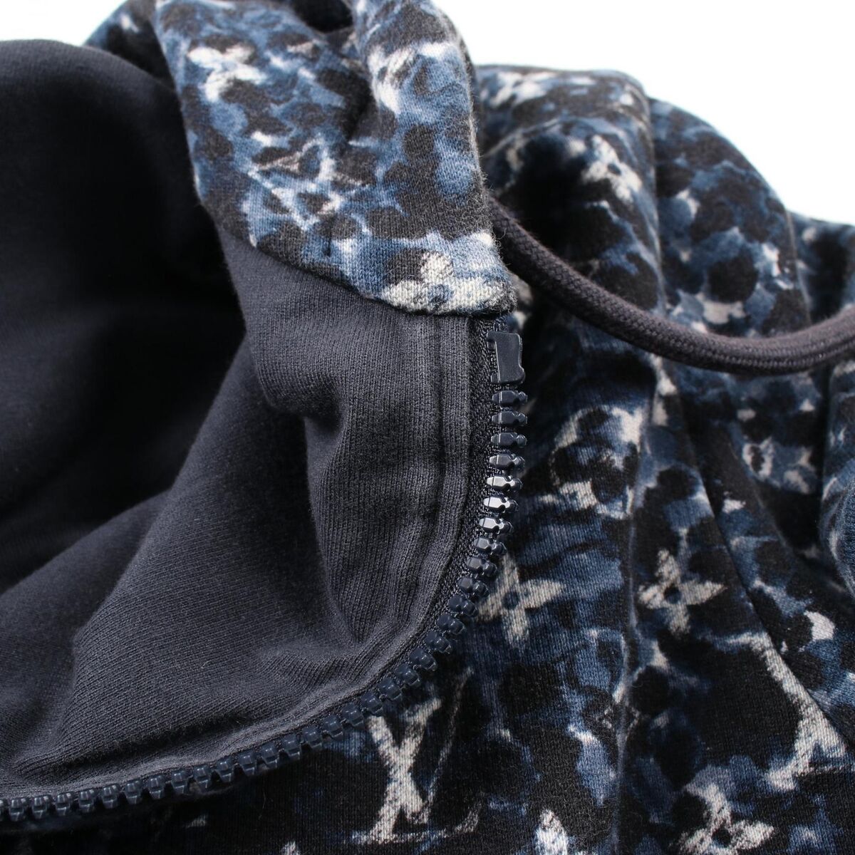 LOUIS VUITTON Monogram zip-through Hoodie HPY33WZA8 cotton