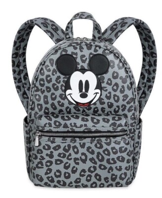 Grey Leopard Mickey Mouse Backpack 64286-s1.jpg main image 4