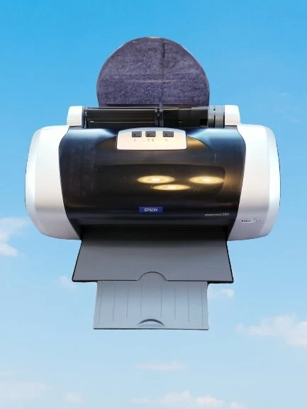 EPSON STYLUS C66 STANDARD  INKJET PRINTER FULLY FUNCTIONAL VERY CLEAN SEE PICTUR - Image 4 of 4