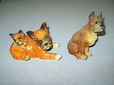 RARO Cerrini 5 1/2" Boxer Pintado a Mano ITALIA y Japón Boxer Estatua De Colección