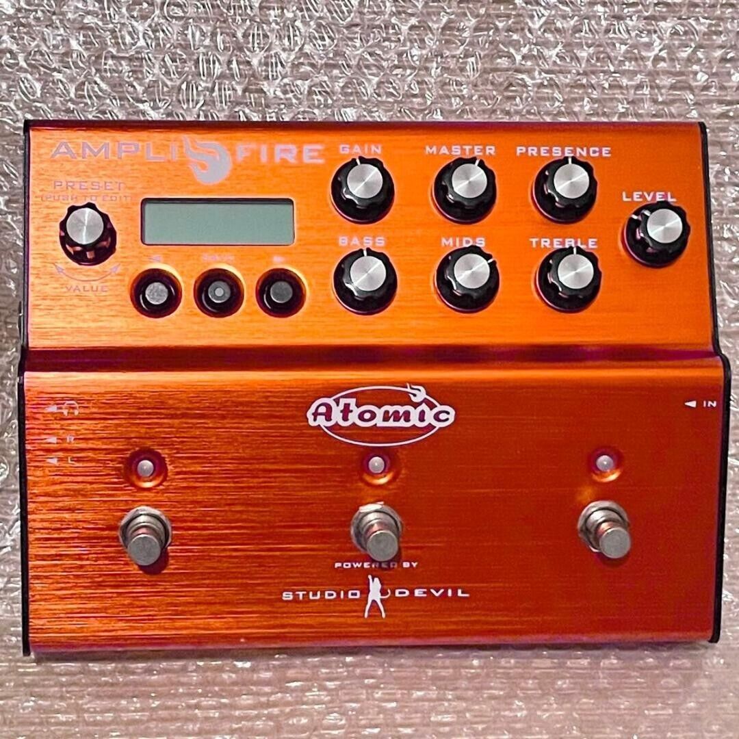 ATOMIC AmpliFIRE 3 Multi-Effects and Amp Modeler AmpliFIRE3 ATOMIC AmpliFIRE 3 Multi-Effects and Amp Modeler AmpliFIRE3