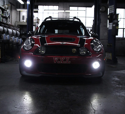 MINI Paceman R61 2012-2016 Paar Birnen Nebel LED weiß 6000K + Widerstände Canbus