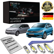 VW Touran 5T1 LED Innenraumbeleuchtung Premium Set 13 SMD Weiß Canbus