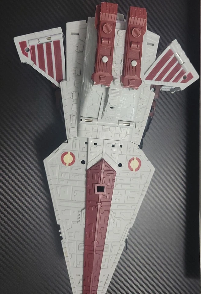 ¡FIGURA SUELTA STAR WARS TRANSFORMERS CROSSOVER ANAKIN SKYWALKER JEDI CRUISER! L29 Foto 2 de 2