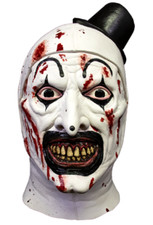 Halloween Terrifier - Killer Art the Clown Latex Mask Trick or Treat Studios NEW