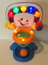 fisher price laugh and learn basketball hoop