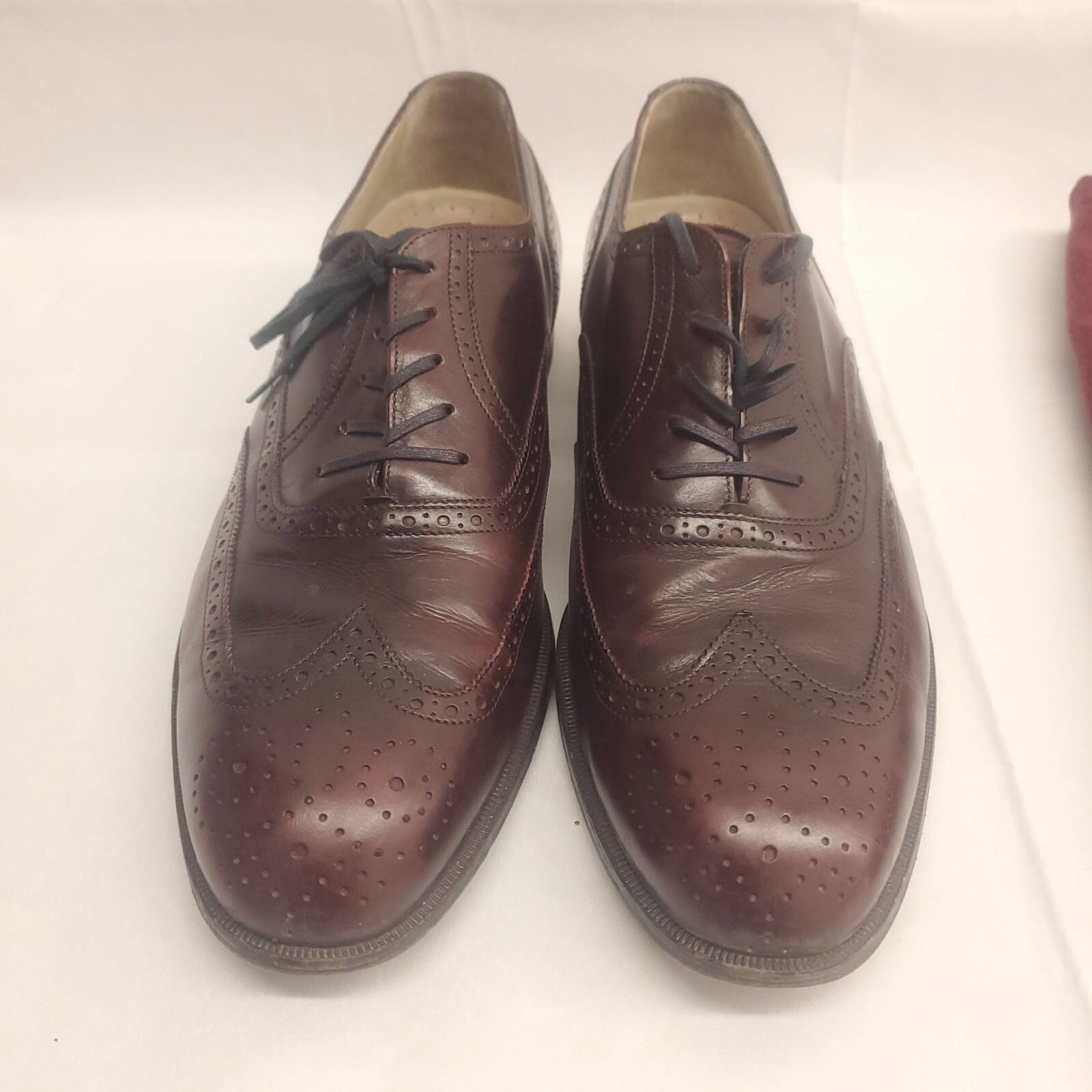 SAOLA ROCKPORT Scarpe da uomo in pelle DresSports Wingtip Oxford Burgandy 11 5 D M6677