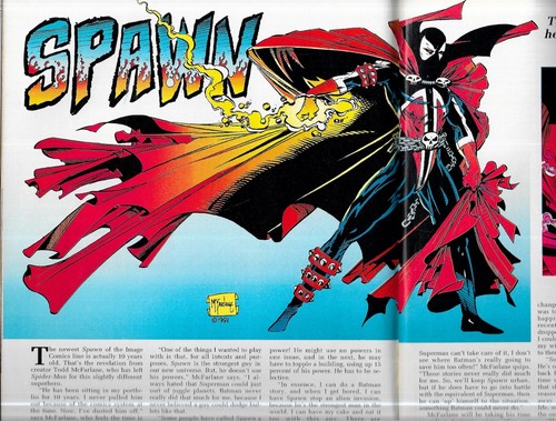 Comics Szene Magazin 27 1992 Spawn STARLIN Batman Returns ADAMS McFarlane - Bild 4 von 8
