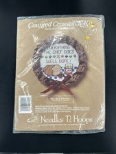 Needles "n Hoops No. 613 Kitchen Counted Cross Stitch New
