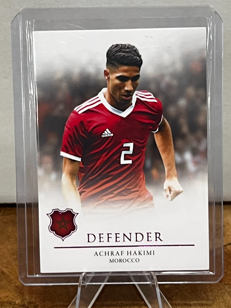 Futera Unique World Football Achraf Hakimi #013 Trading Card 2021