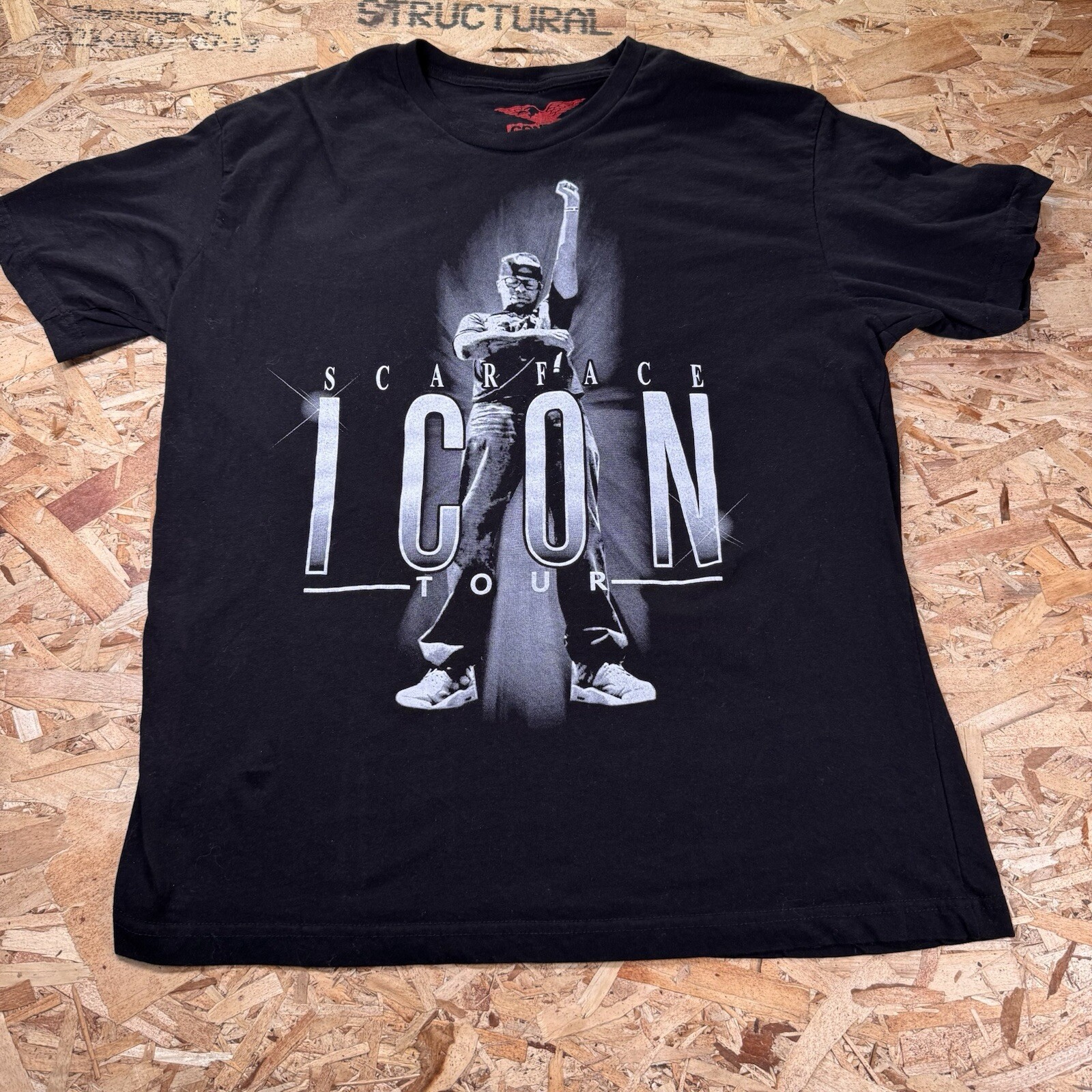 Men's Scarface Graphic T-Shirt Size Large - Classic Movie Tee