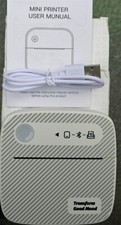 DOLEWA White Portable Thermal Mini Printer Instant Printing LX-D2 NEW