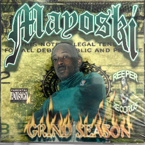 Mayoski - Grind Season CD 2005 Reeper Records RARE G-Funk Gangsta Rap SEALED!