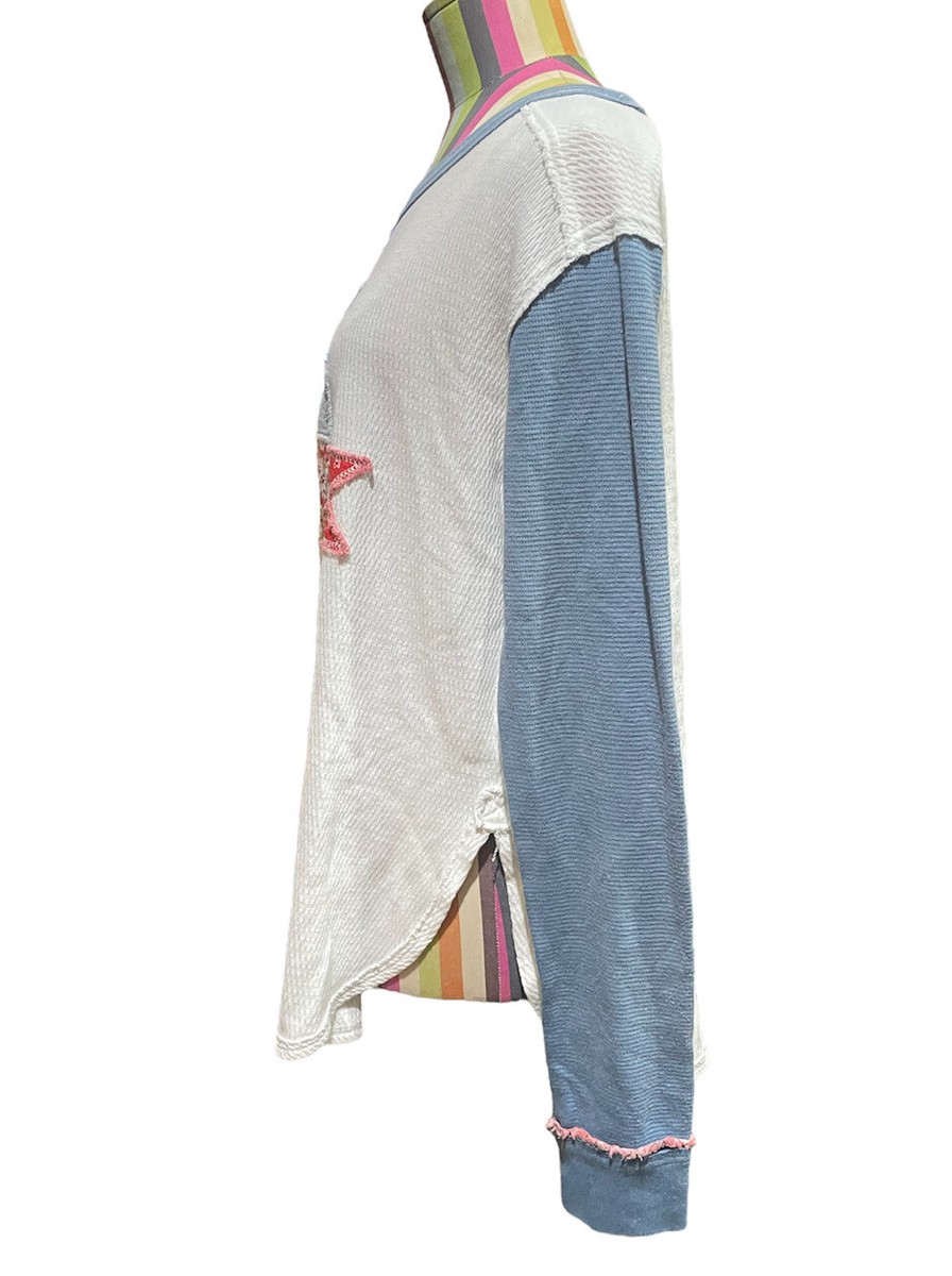 We The Free Lonestar Patchwork Top Size M 0551 View 5