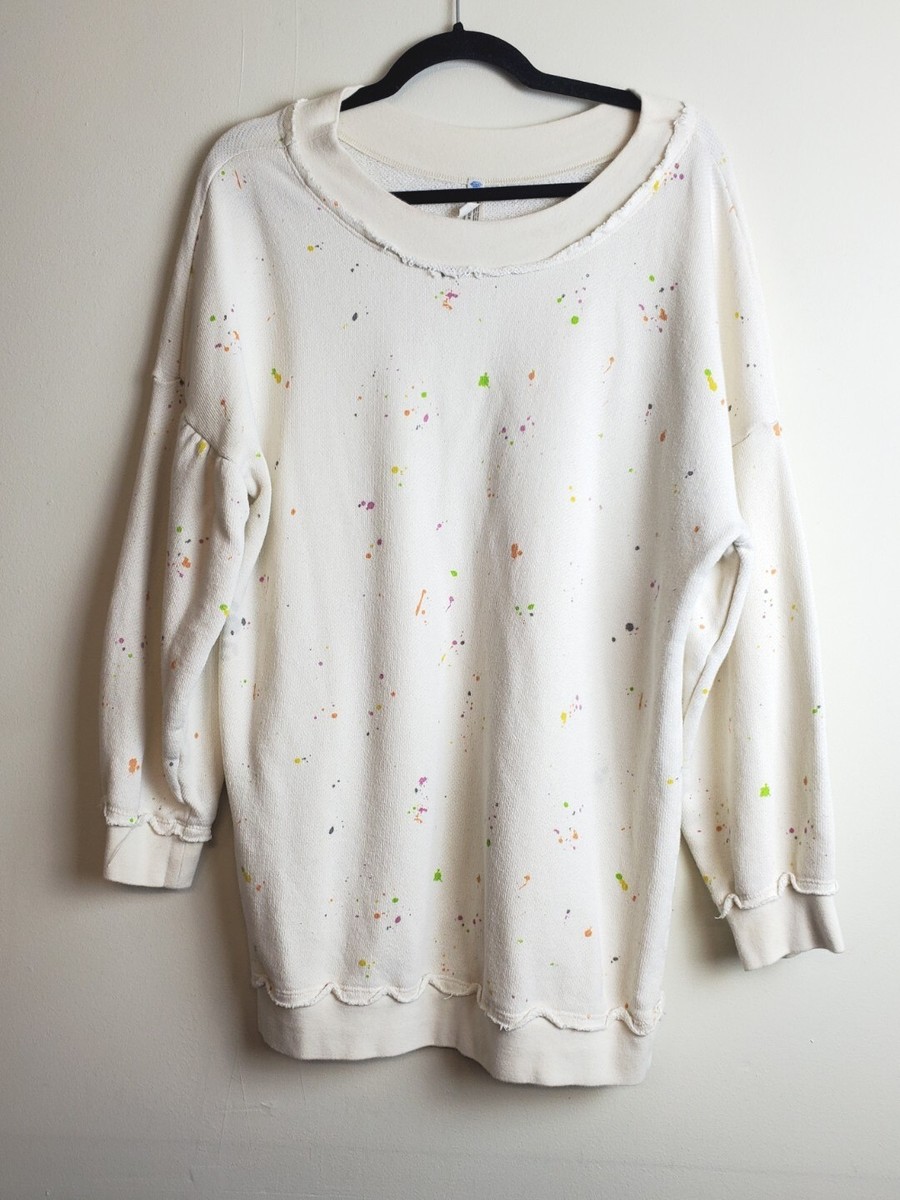 Free People MOVEMENT Womens Large Pullover Sweatshirt Top