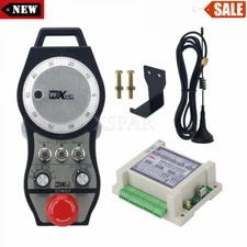 STWGP 6-Axis CNC MPG Handwheel E-Stop Pulse Generator+Receiver for SIEMENS FANUC