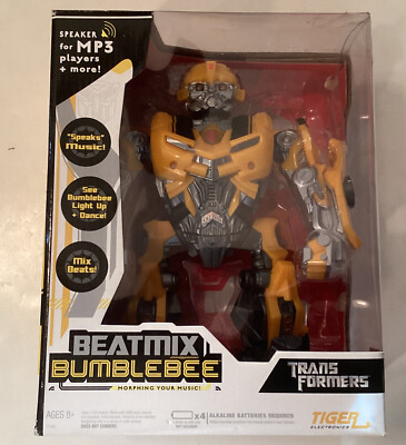 2006 Retired HTF Hasbro Transformers Movie Beatmix Bumblebee Speaker MISB!!