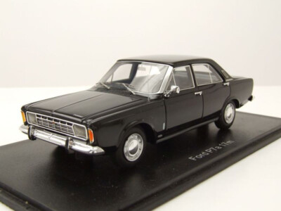 Neo Scale Models FORD Taunus P7a 17m 1967 Limousine Schwarz 1:43 44352 Resin