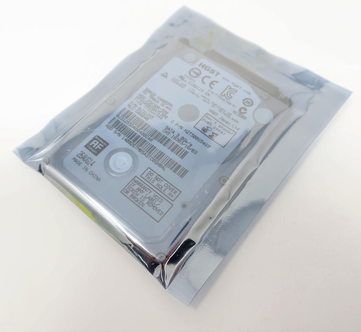 HTS545050A7E380 Hitachi Travelstar Z5K500 500GB 5.4K 3G 8MB 2.5