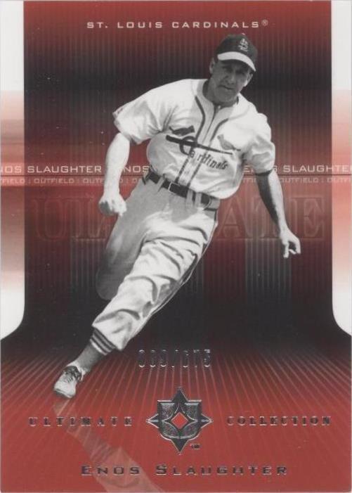 2004 Upper Deck Ultimate Collection - Enos Slaughter #11 - 1 of 1