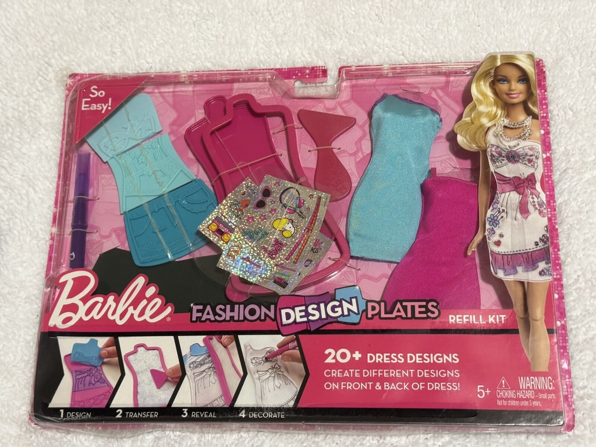barbie dress design kit Amazon.com: Barbie Fashion Designer Doll & 25+ Accessories, Studio Playset Includes Toy Furniture, Sewing Machine & Mannequin, Blonde Doll : Toys & Games