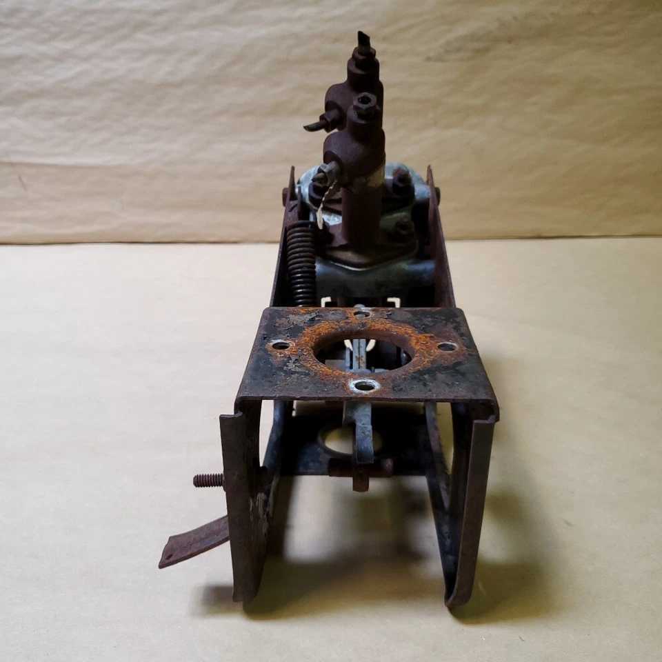 Conjunto de soporte de caja de pedales original Jaguar MK10 420G con cilindros maestros Foto 3 de 4