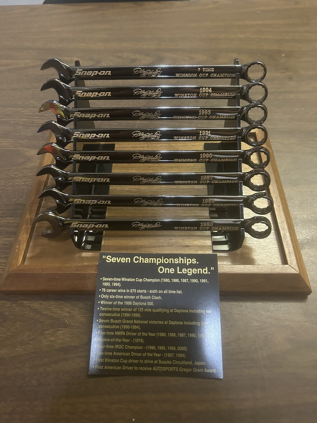 Dale Earnhardt 3 Snap On Wrenches EARN2001. eBay