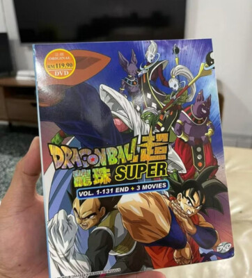 DVD Anime:Dragon Ball SUPER Complete TV Series (1-131 End +3