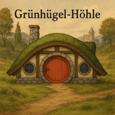 Tabletop Gebäude Gelände Mittelalter Herr Der Ringe Grünzügen Höhle Unbemalt 