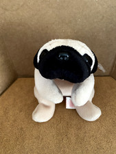 Mint Ty Beanie Baby Pugsly the Dog Rare Retired Mint 1996