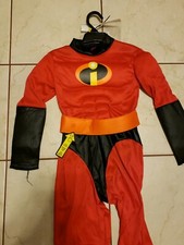 New Incredibles Costume 3pcs Set Size S 4-6 
