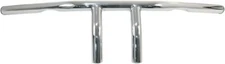 Emgo 1" Steel T-Bar Harley Chopper Handlebars Drag 8" Rise Chrome 07-93412