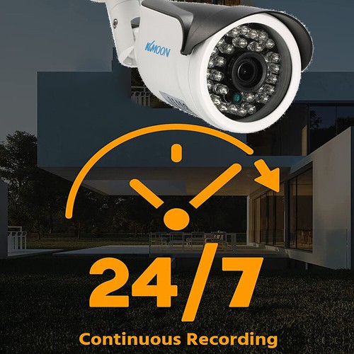 KKmoon 3MP POE IP Camera Waterproof Security Camera Support P2P Android/iOS APP - Picture 10 of 12