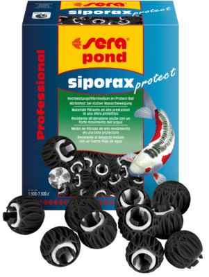 Sera siporax pond protect 2,8kg - Filtermaterial Gartenteich Filtermedium Teich