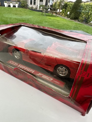 1995 Ferrari F50 red - Mira 1/18 Rare Die Cast Model italian sports car - Picture 17 of 18