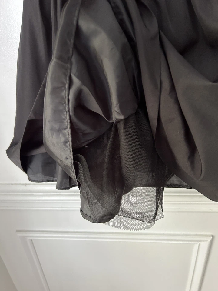 RALPH LAUREN  CHRISTMAS  Girls Black Tulle Lined Sleeveless Formal Party Dress 8 - Image 4 of 4