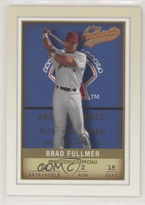 2002 Fleer Authentix Second Row 45/250 Brad Fullmer #121 8d4
