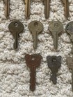 Lot of (23) Vintage Master Lock Co. Padlock Keys-Walking Lion, Etc. Made in USA — photo 4