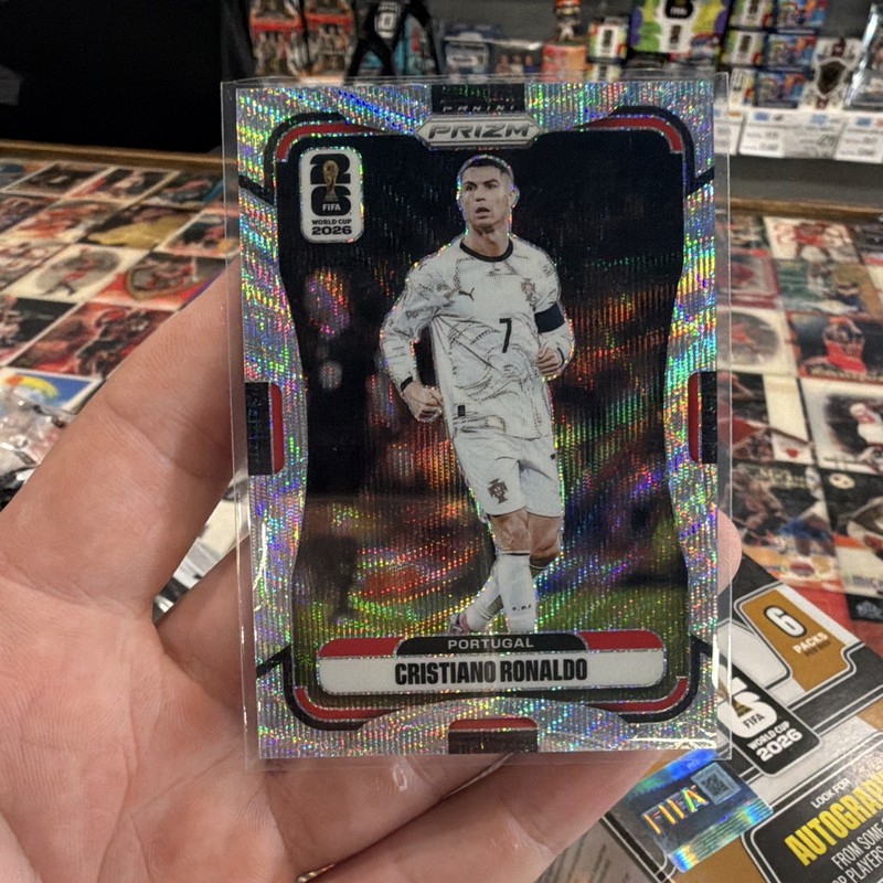 2026 Panini Prizm FIFA World Cup Cristiano Ronaldo Portugal Parallel/Variety