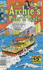 Archie's Pals 'n' Gals #190 VG 1987 Stock Image Low Grade