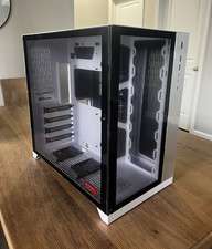 Lian Li O11 Dynamic Der8auer Edition ATX Mid Tower Case White Tempered Glass